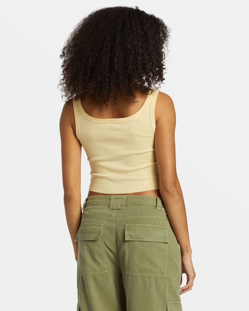 Billabong Pako Luontoon Rajattu Toppi - Retrokeltainen