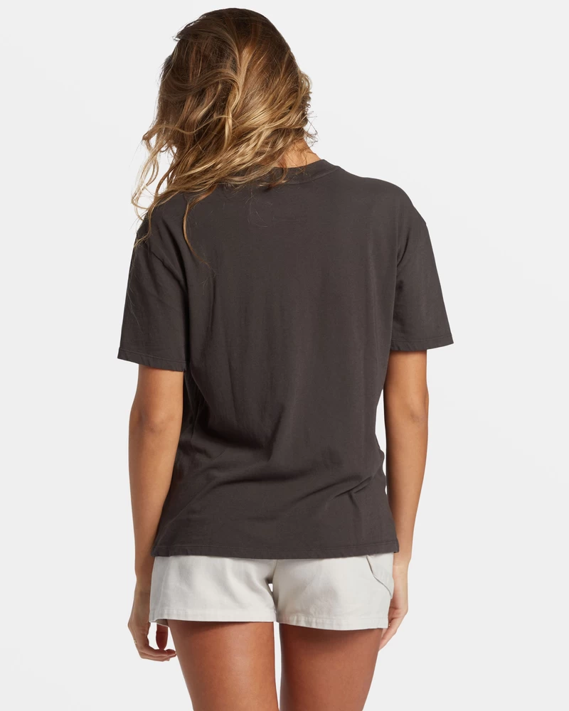 Billabong Paradise Is Here T-Shirt - Off Black