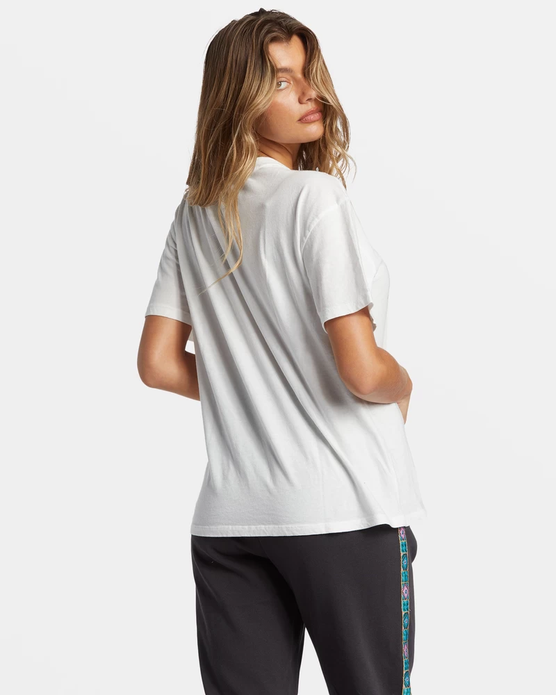 Billabong Heritage Diamond T-Shirt - Salt Crystal