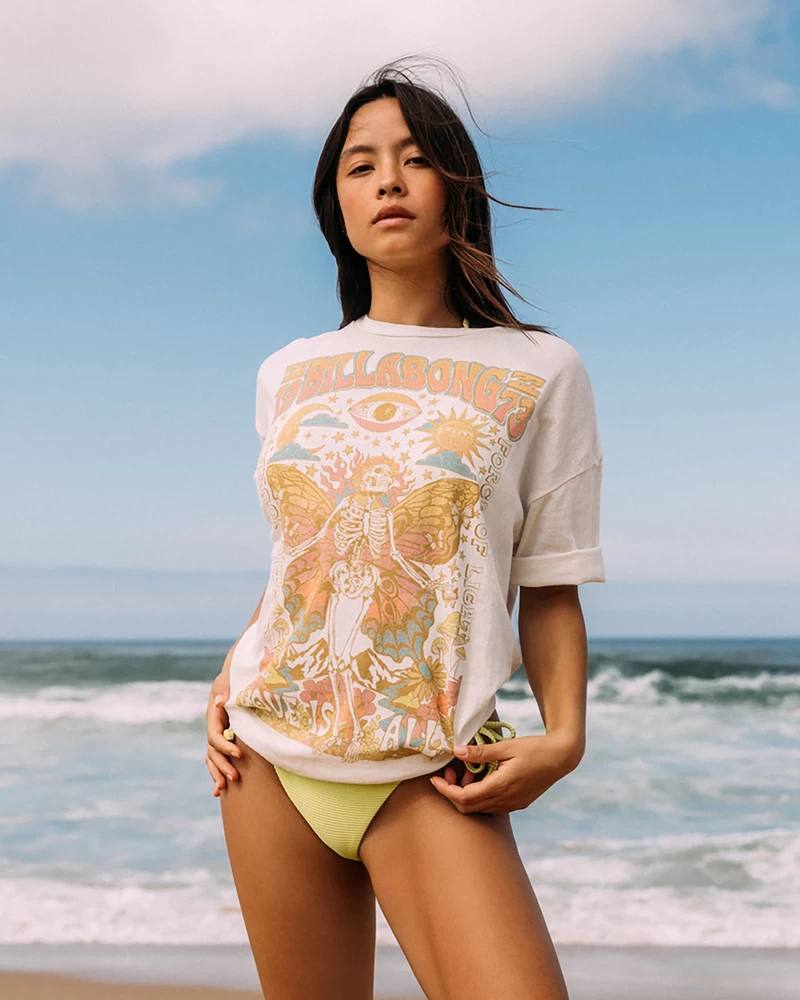Billabong Love Is All T-shirt - Cristallo Di Sale