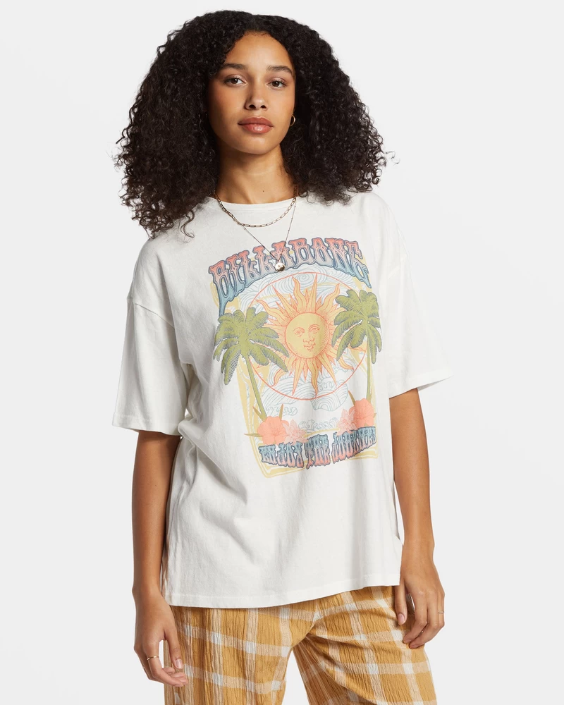 Billabong Enjoy The Journey T-Shirt - Salt Crystal