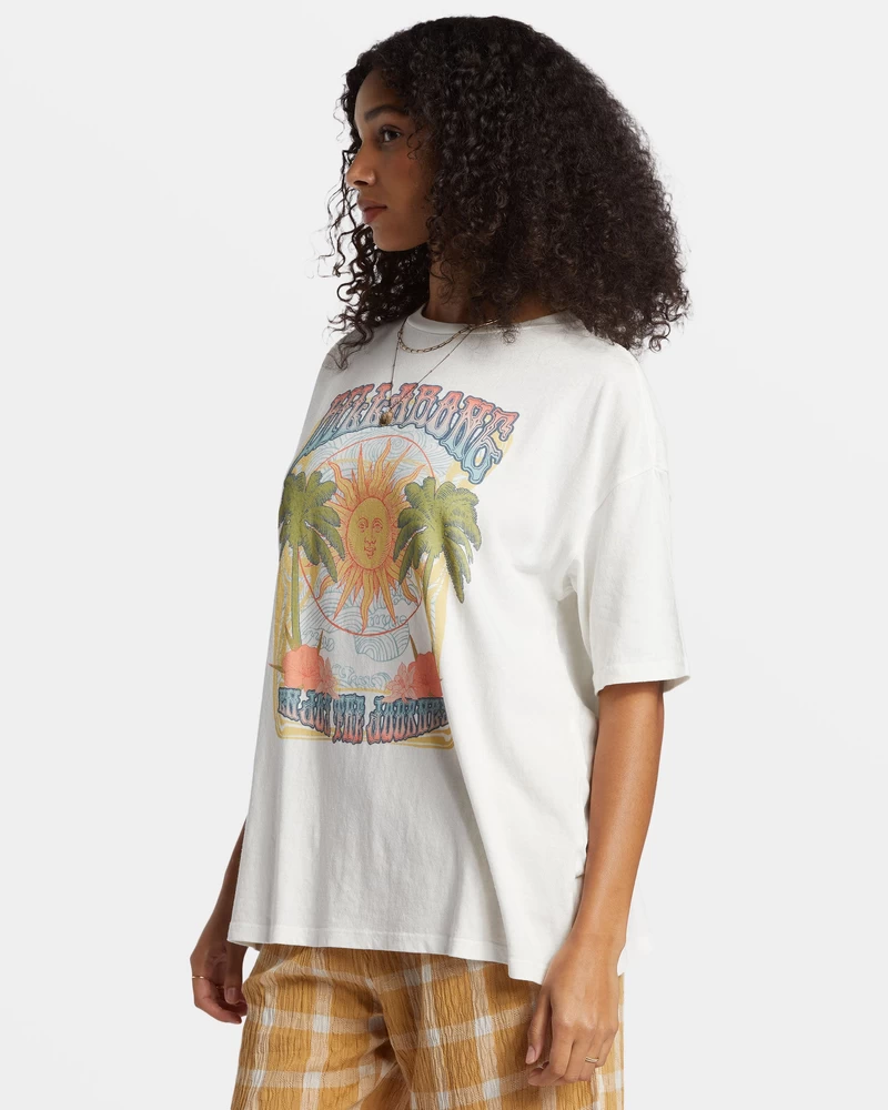 Billabong Enjoy The Journey T-Shirt - Salt Crystal