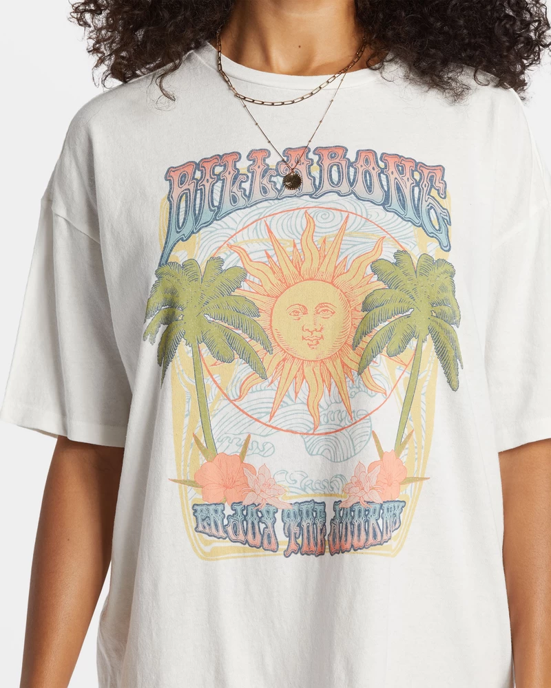 Billabong Enjoy The Journey T-Shirt - Salt Crystal