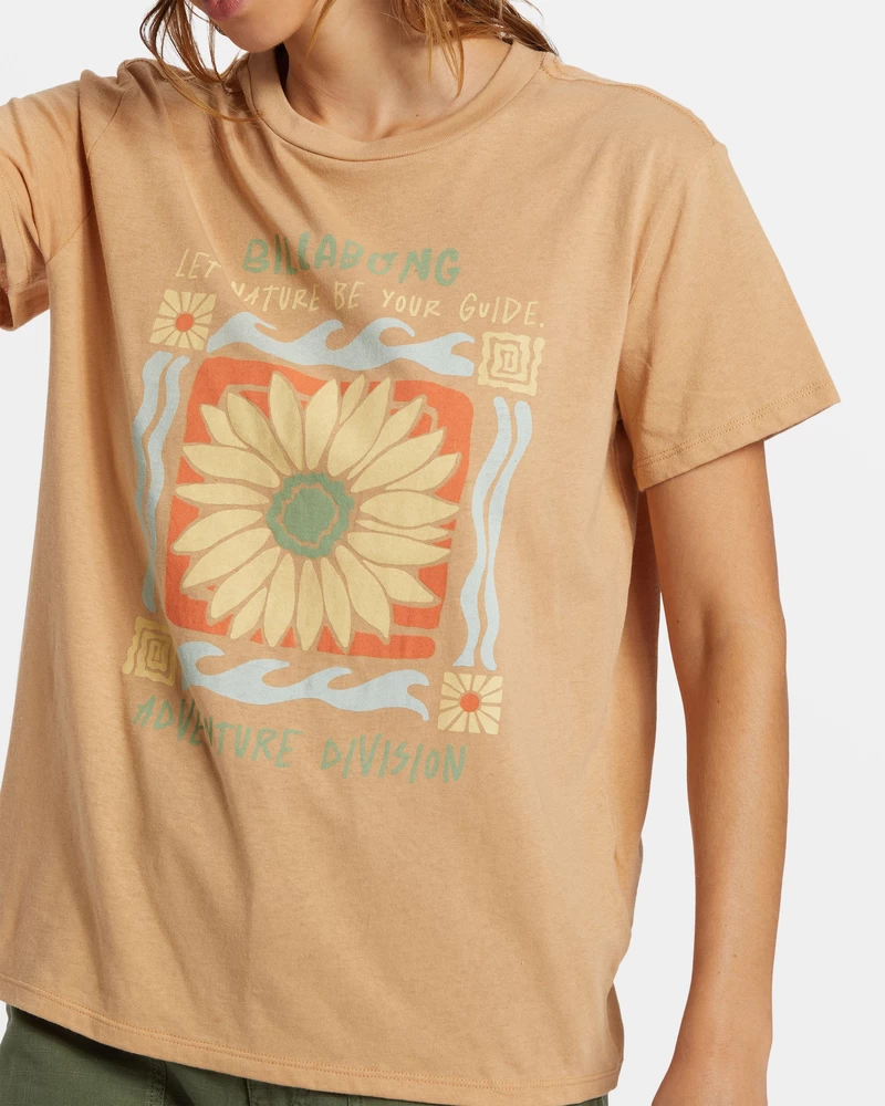 تي شيرت Billabong A/div - رمل مبلل