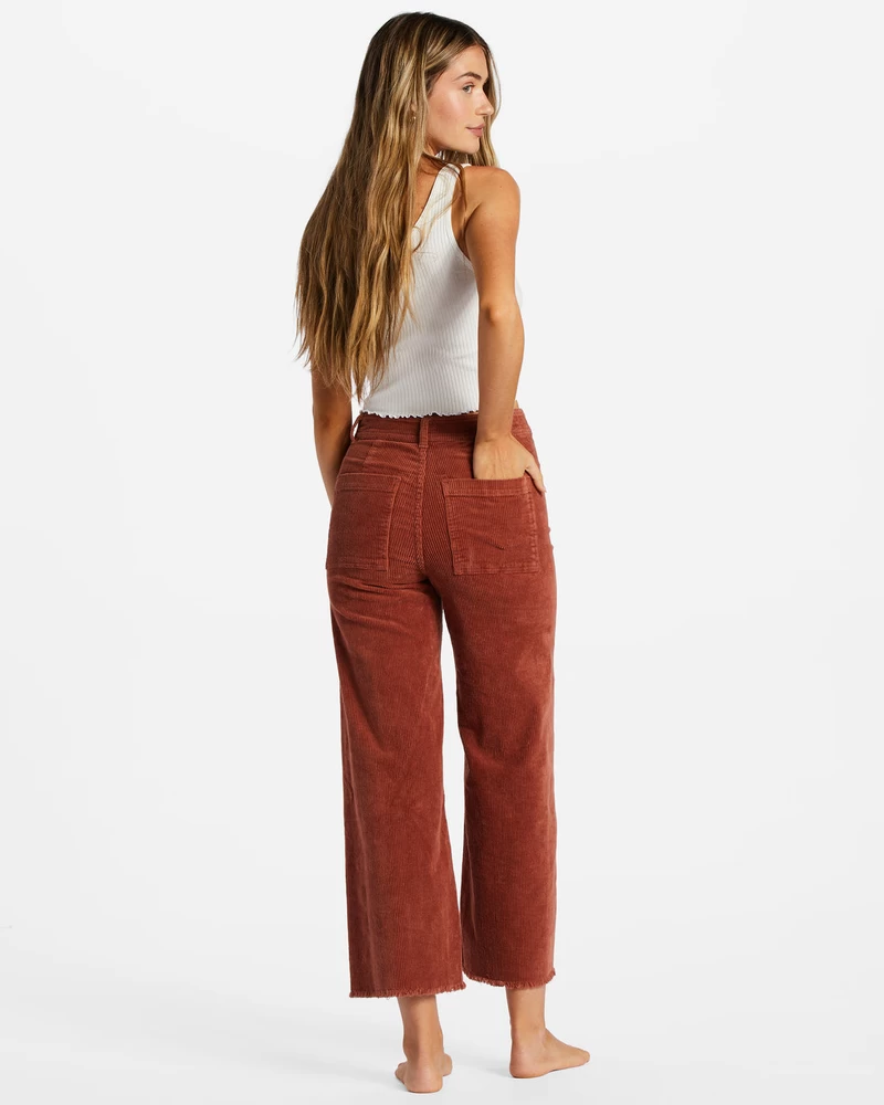 Billabong Free Fall Wide-Leg Pants - Americano