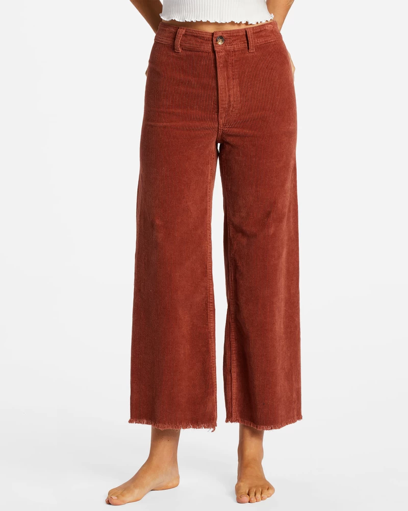 Billabong Free Fall Wide-Leg Pants - Americano