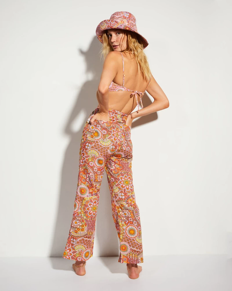 Billabong Billabong X Smiley So Trippy Linen Pants - Multi