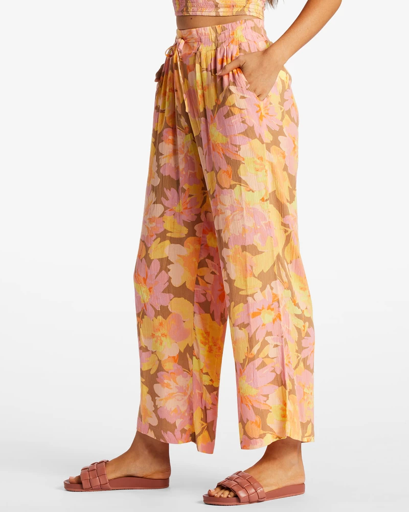 Billabong Sun Rays Crinkle Pants - Multi