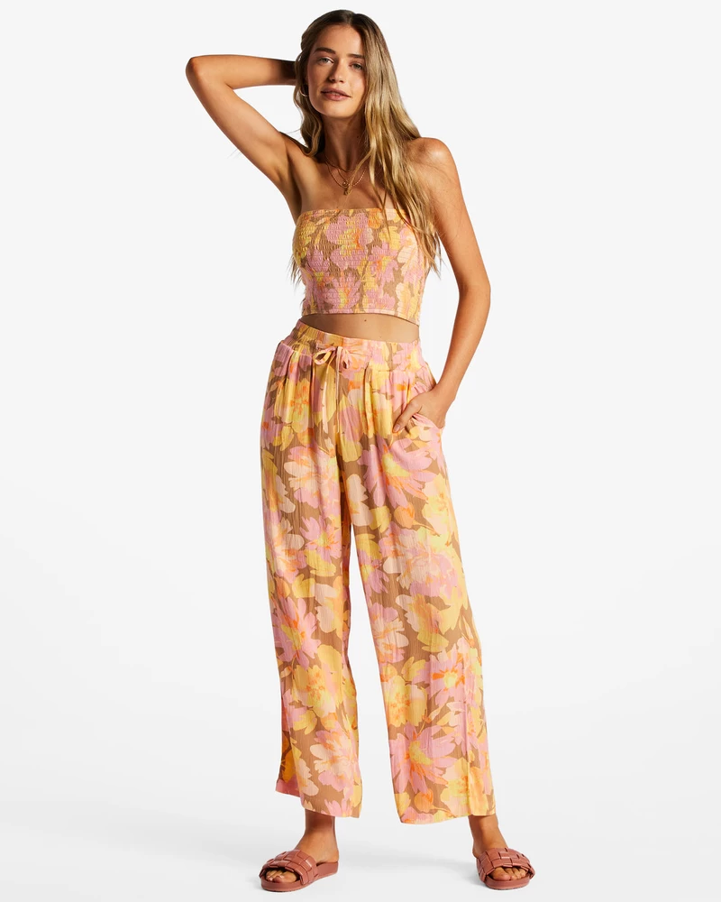 Billabong Sun Rays Crinkle Pants - Multi