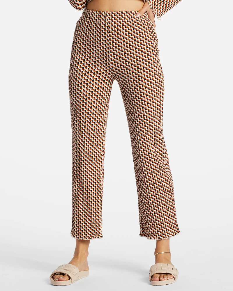 Billabong Come Back Cropped Pants - Multi