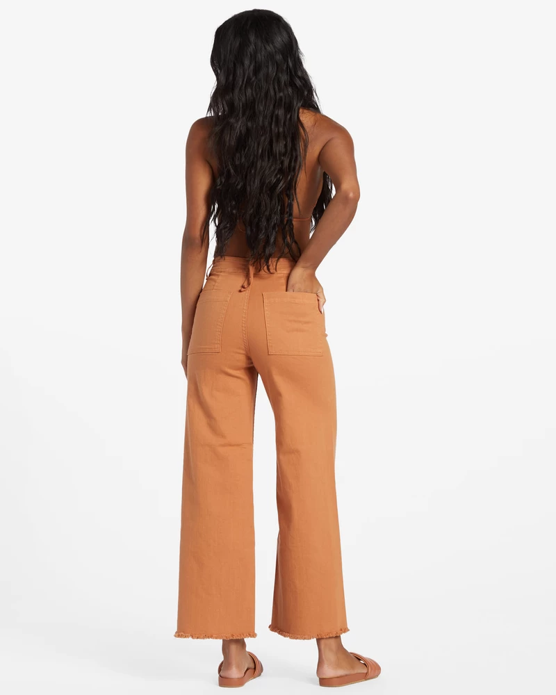 Billabong Free Fall High-Waist Pants - Toffee