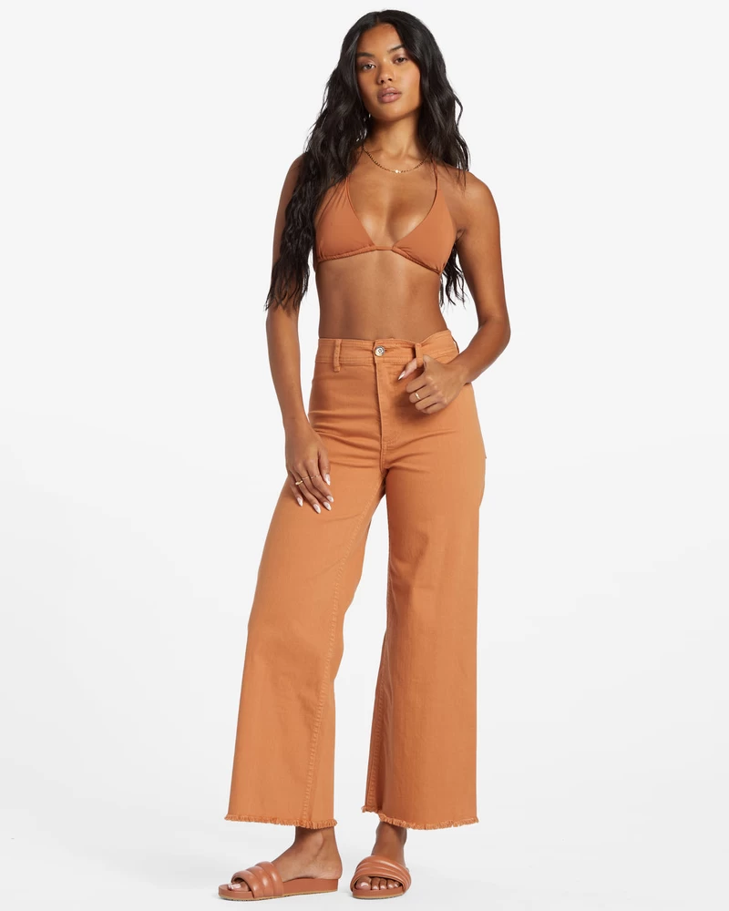 Billabong Free Fall High-Waist Pants - Toffee