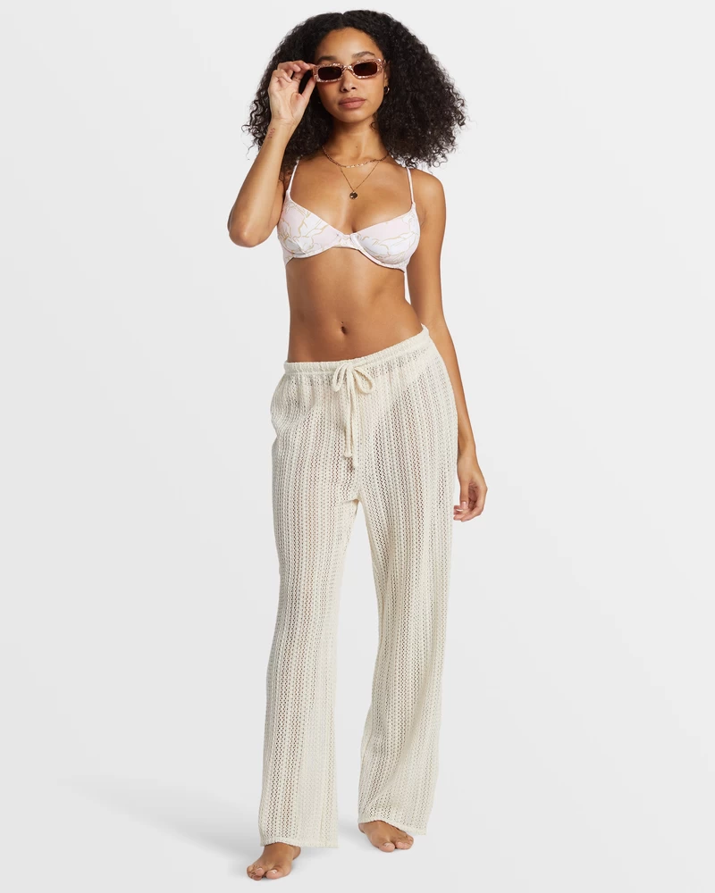 Billabong Largo Beach Pant Cover Up - Salt Crystal