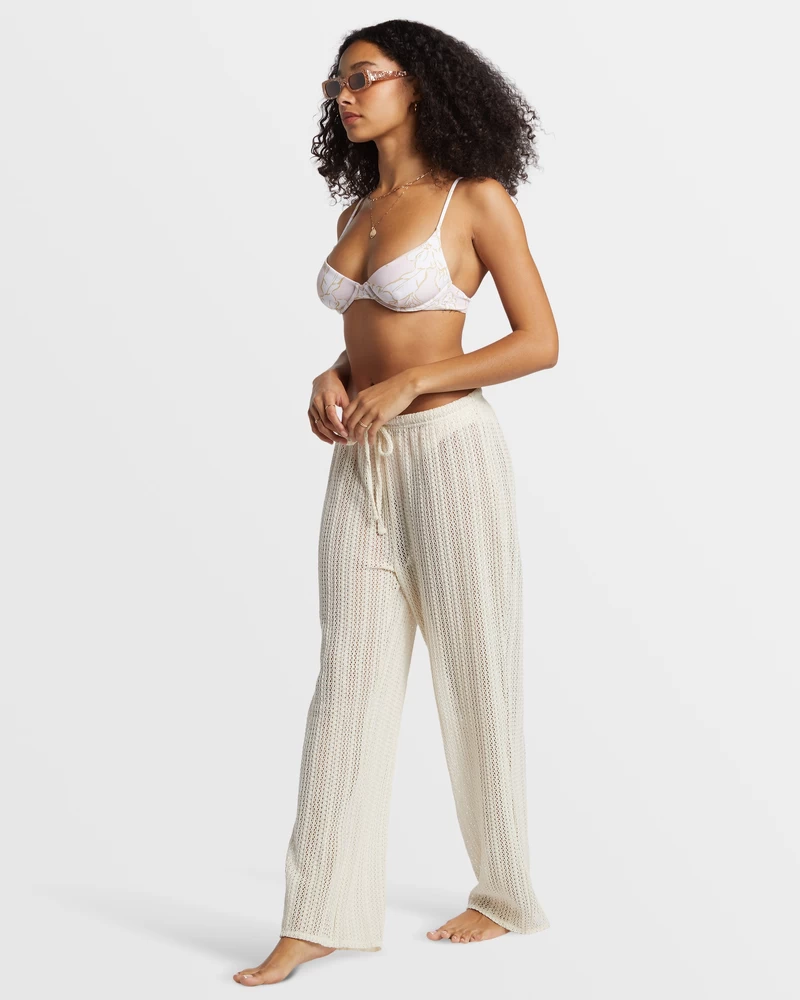 Billabong Largo Beach Pant Cover Up - Salt Crystal
