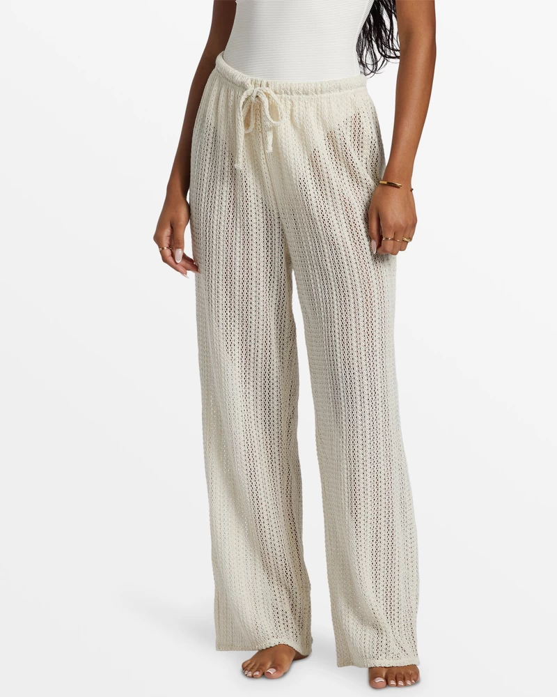 Billabong Largo Beach Pant Cover Up - Salt Crystal