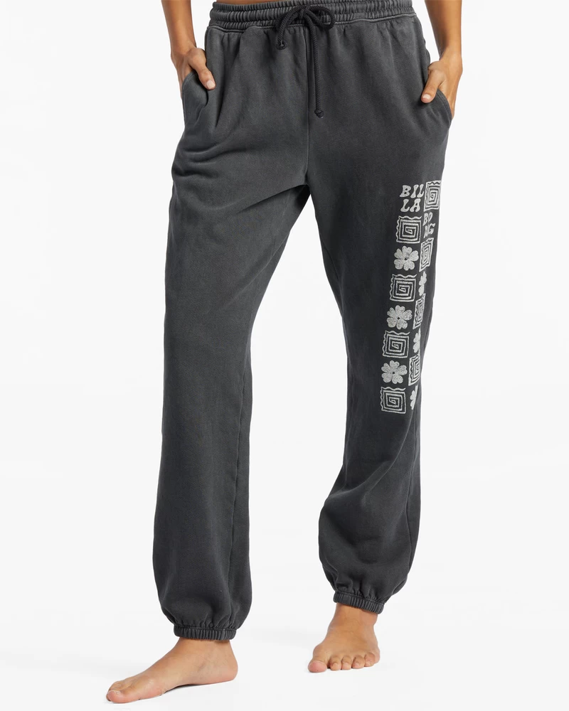 Billabong Mystic Surf Joggers - čierny Kamienok