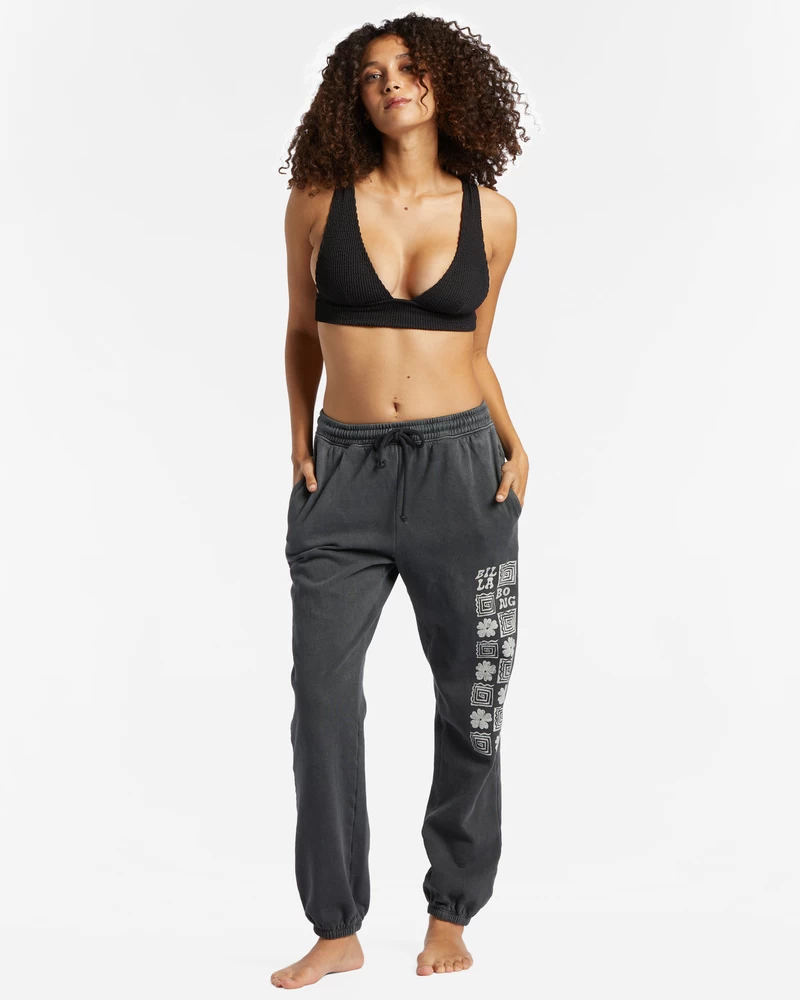 Billabong Mystic Surf Joggers - Black Pebble