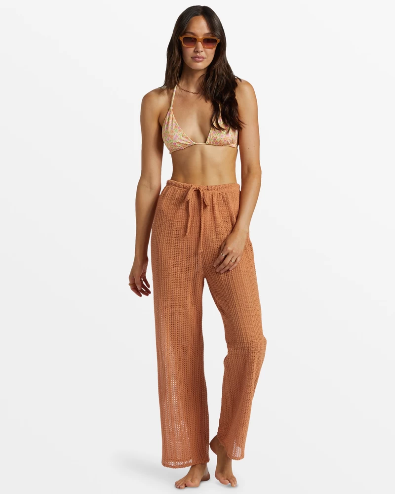 Billabong Largo Beach Pant Cover Up - Toffee