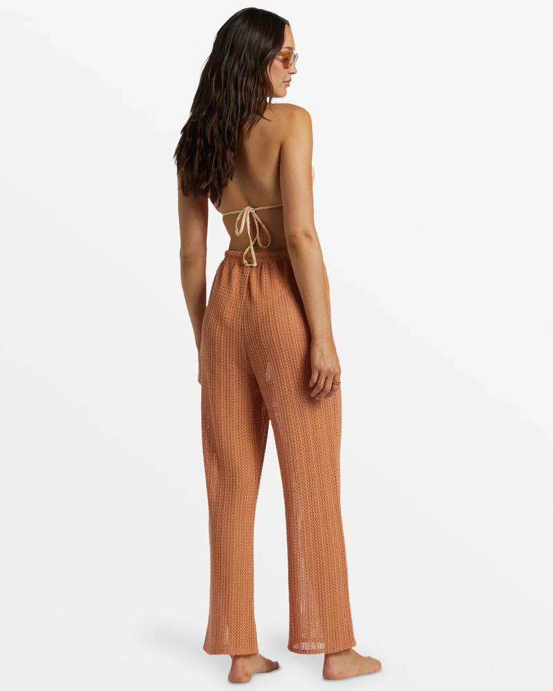Billabong Largo Beach Pant Cover Up - Toffee