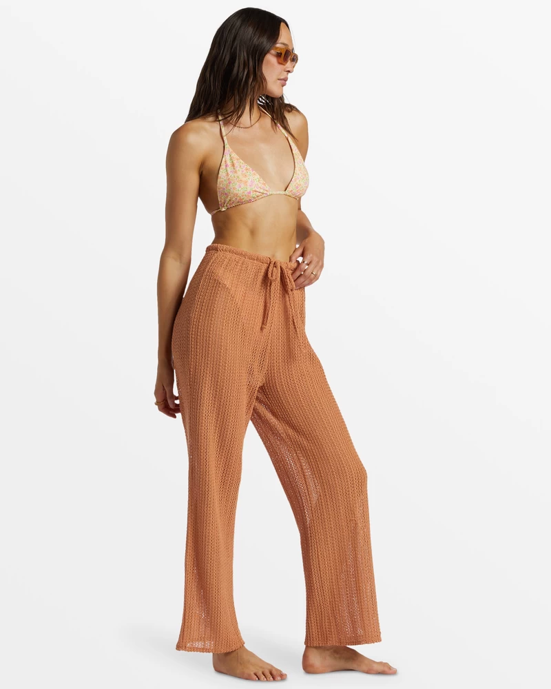 Billabong Largo Beach Pant Cover Up - Toffee