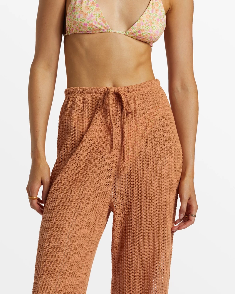 Billabong Largo Beach Pant Cover Up - Toffee