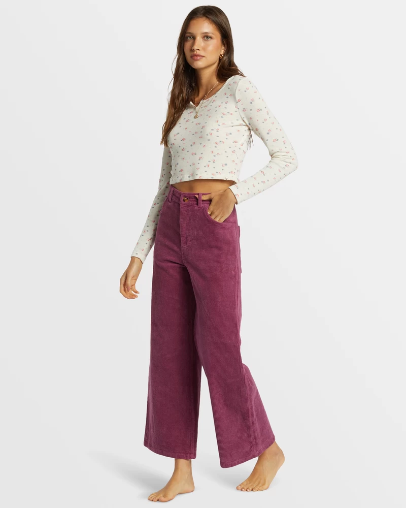 Billabong Be Free Denimbukser - Brombær