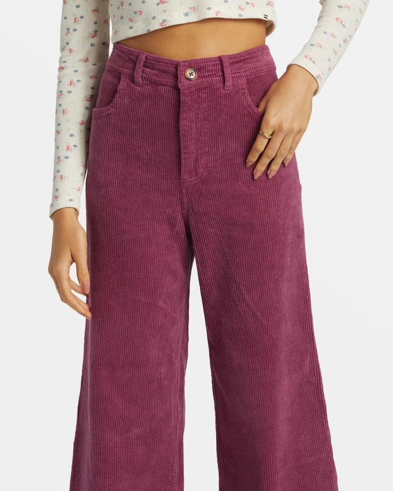 Billabong Be Free Denimbukser - Brombær