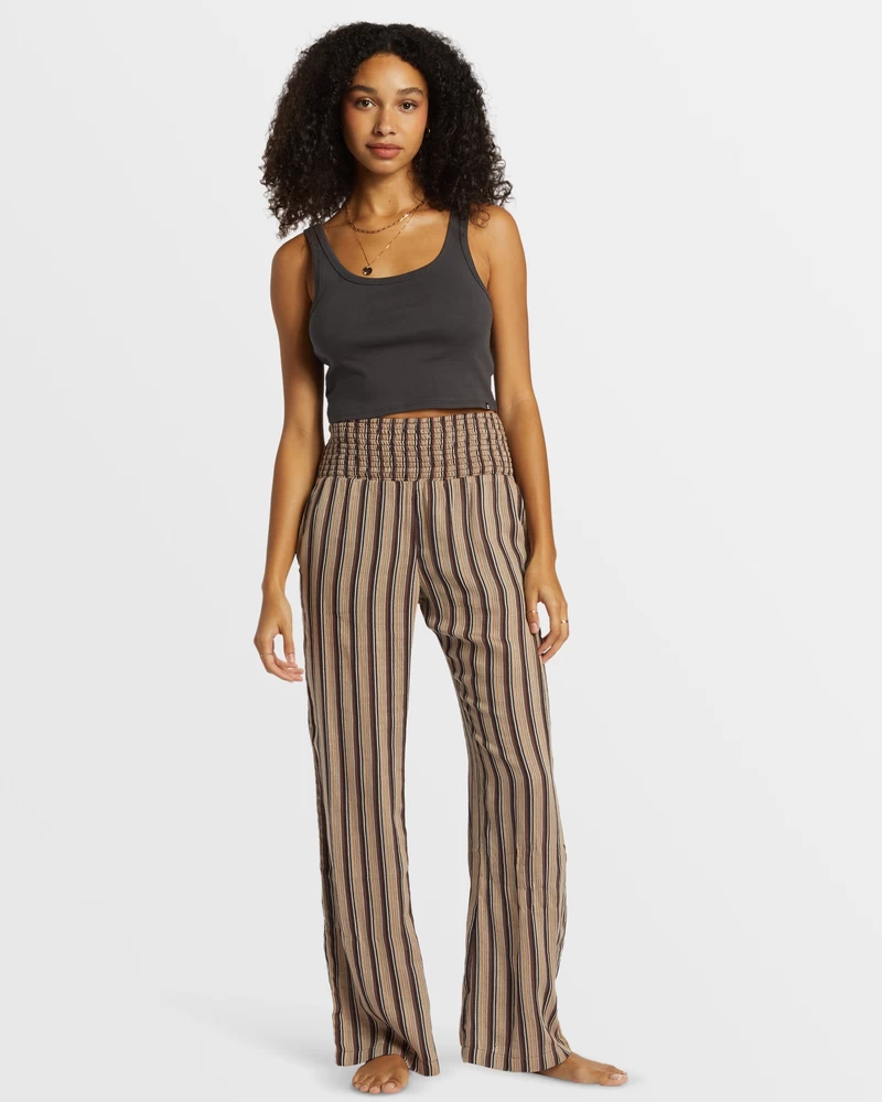 Billabong New Waves 2 Elastic Waist Pants - Kona
