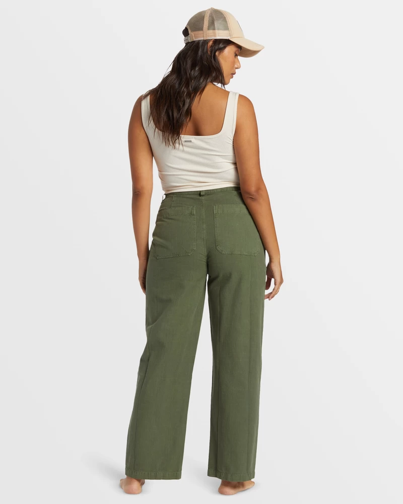 Billabong Stay Grounded Straight-Leg Pants - Treehugger