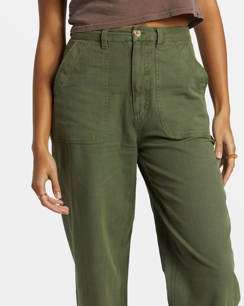 Billabong Stay Grounded Straight-Leg Pants - Treehugger