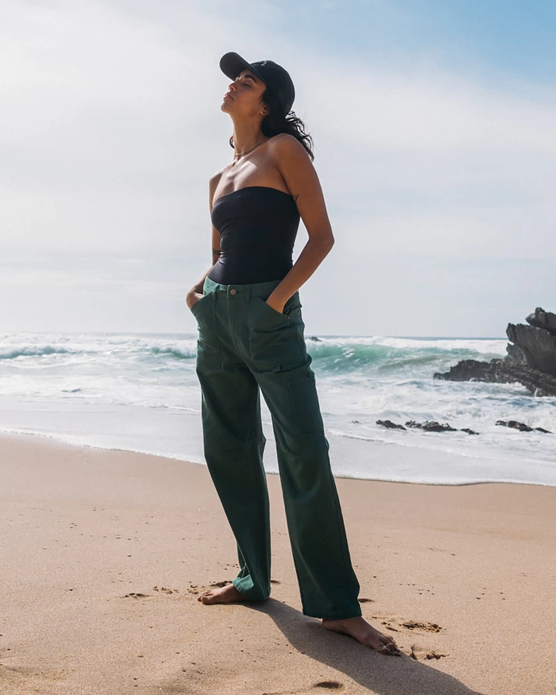 Billabong Leia Cargo Pants - Emerald Bay
