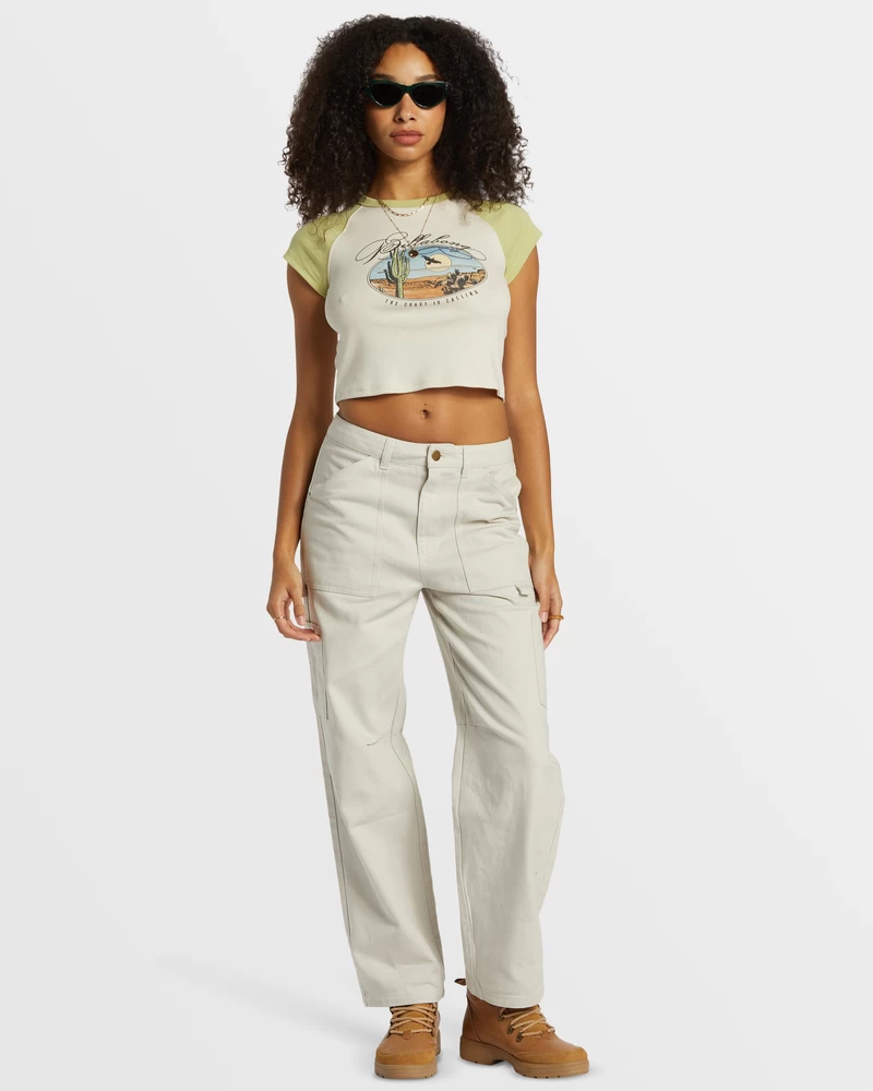 Billabong Leia Cargo Pants - Moonlight