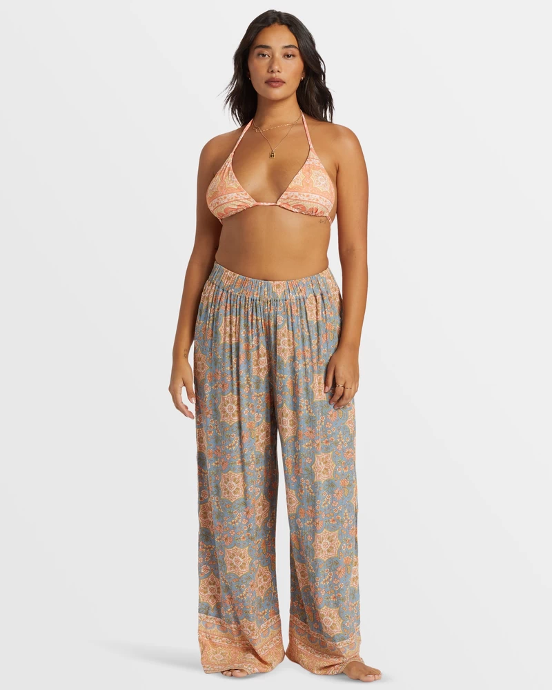 Billabong Follow Me 2 Elastic Waist Pants - Western Sky