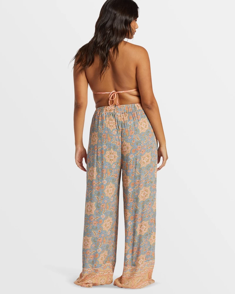 Billabong Follow Me 2 Elastic Waist Pants - Western Sky