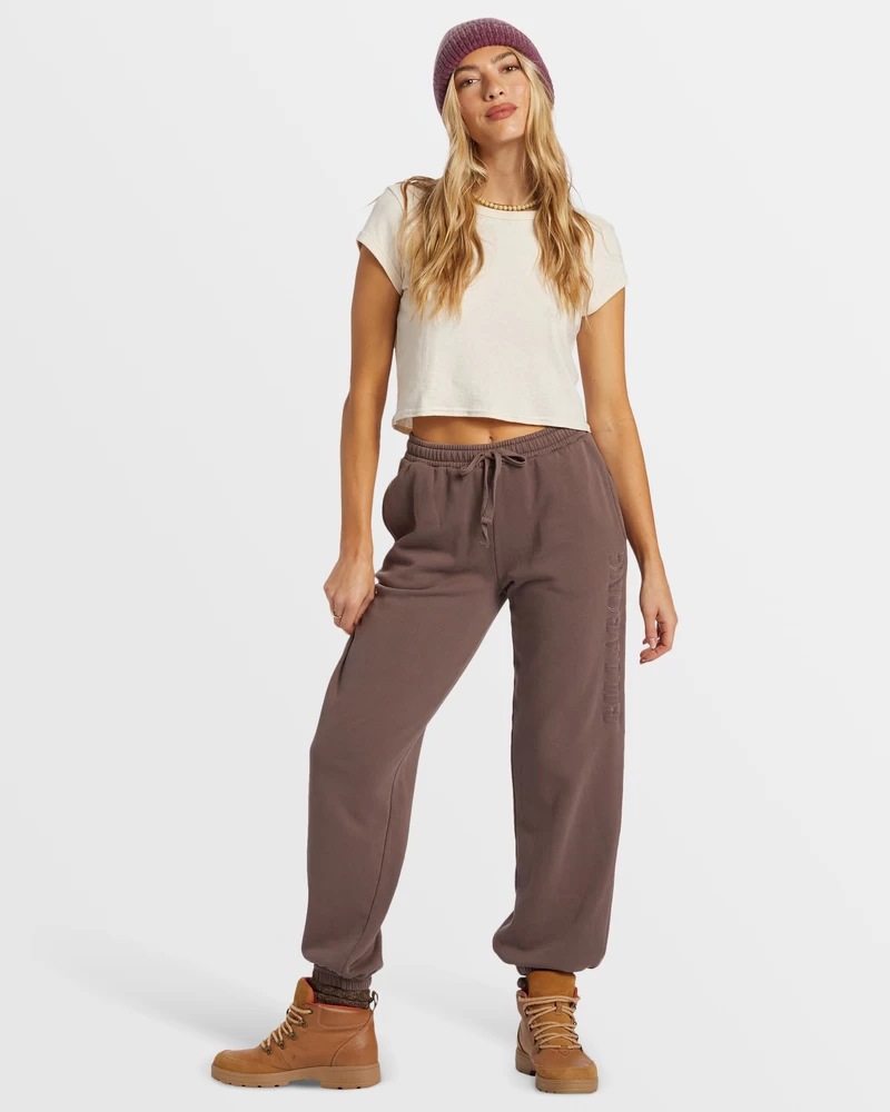 Billabong Palmin Elastic Waist Joggers - Kona