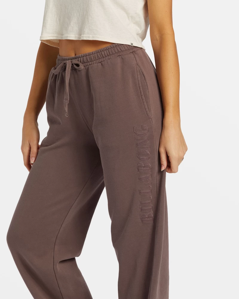 Billabong Palmin Elastic Waist Joggers - Kona