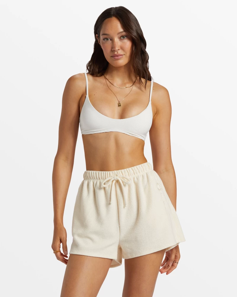 Billabong Cally Sweat Shorts - Whitecap
