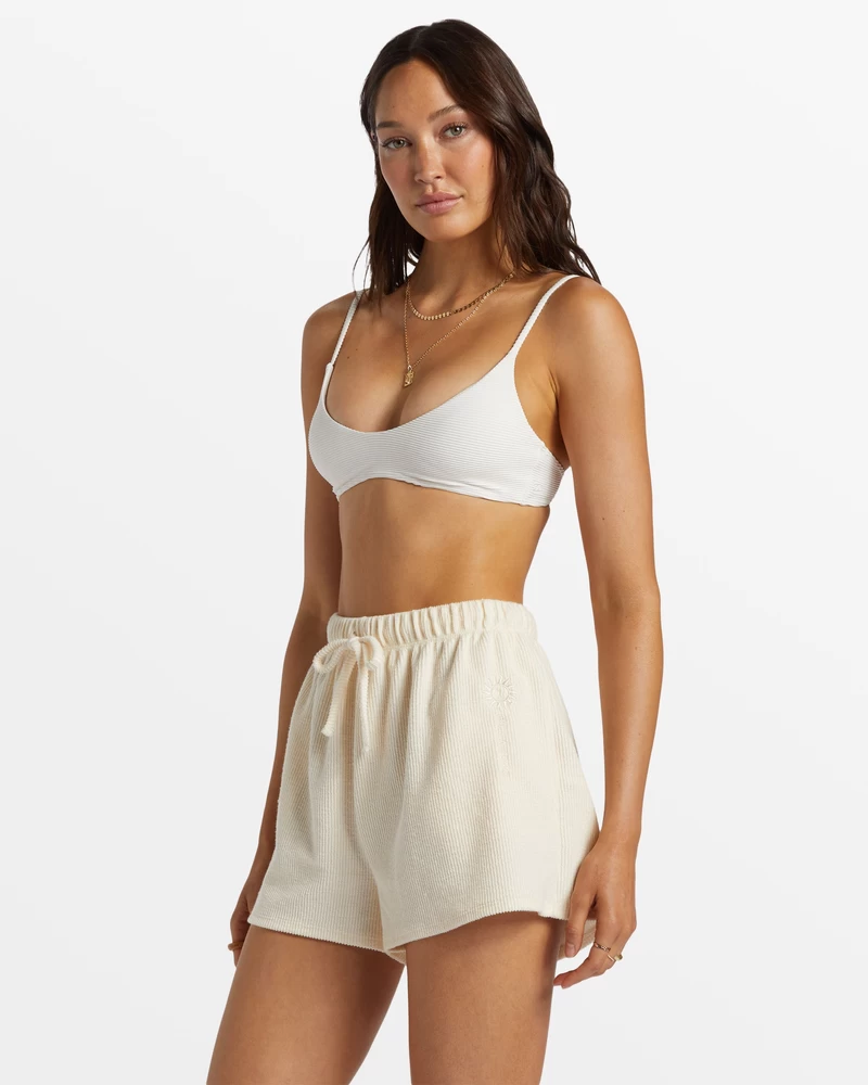 Billabong Cally Sweat Shorts - Whitecap