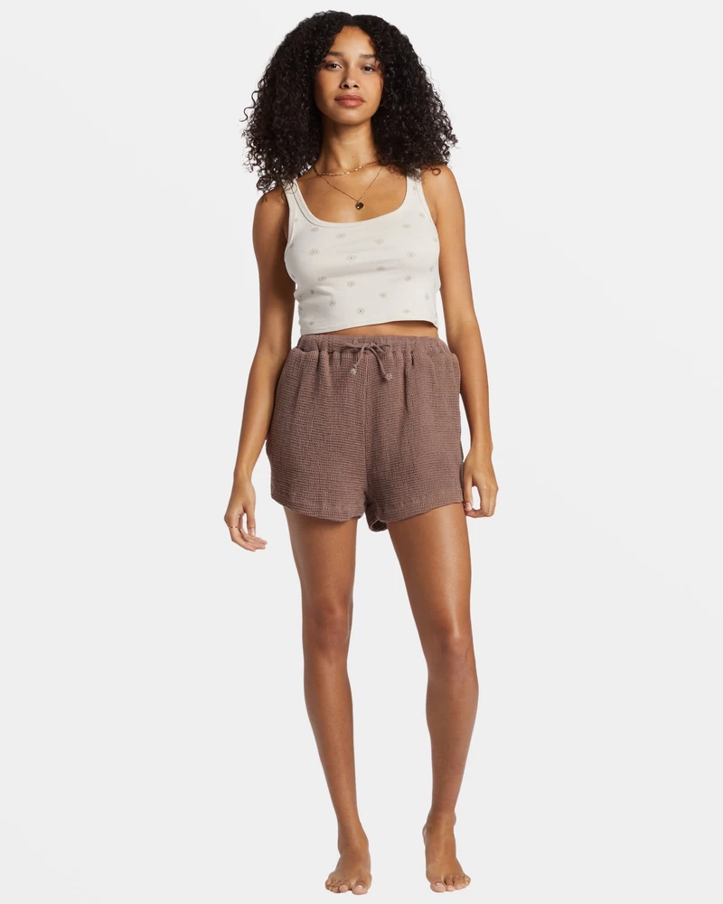 Billabong Odyssey Elastic Waist Shorts - Kona