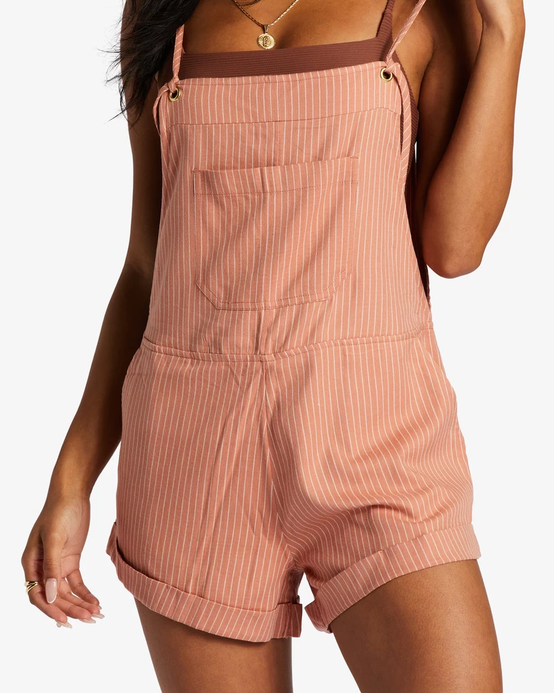 Salopetă Billabong Wild Pursuit - Zori De Trandafir