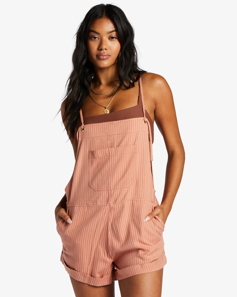 Billabong Wild Pursuit Romper - Rose Dawn