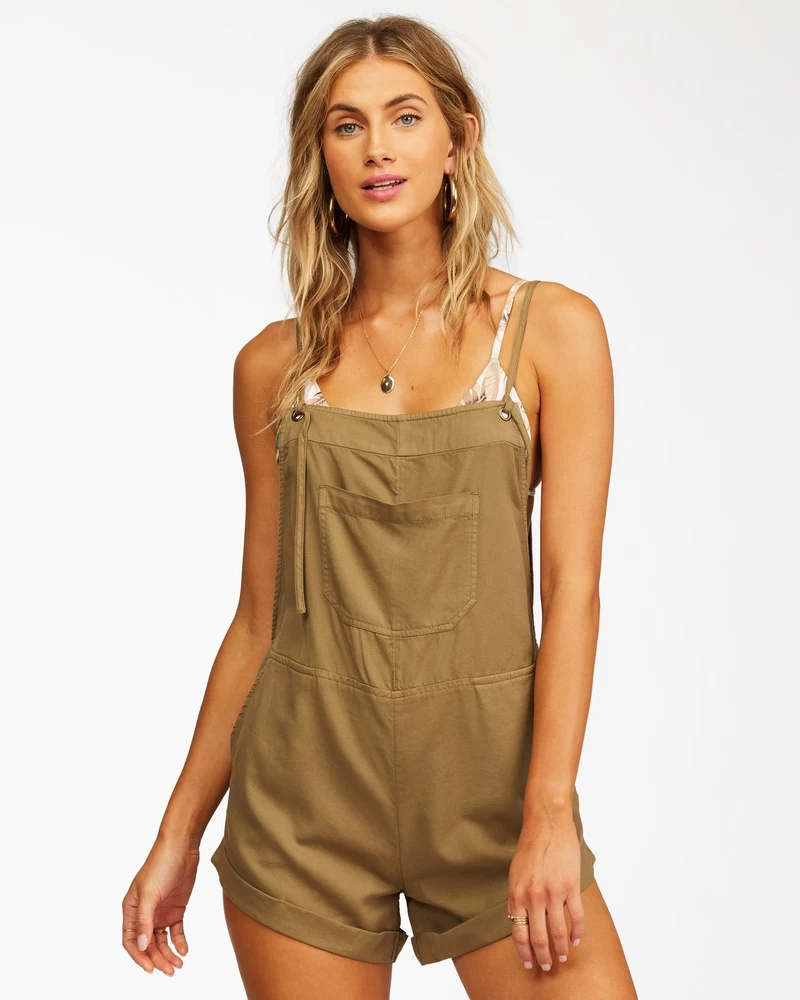 Billabong Wild Pursuit Romper - Sage