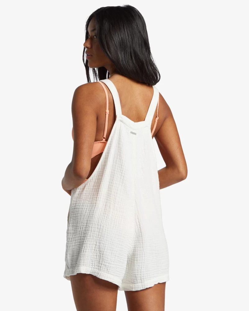 Billabong Beach Crush Romper - Salt Crystal