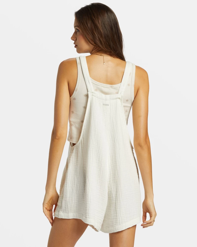 Billabong Beach Crush Romper - Salt Crystal