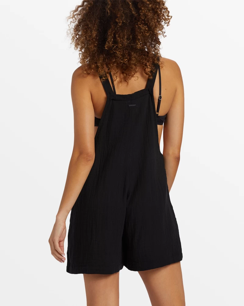 Billabong Beach Crush Romper - Black Sands