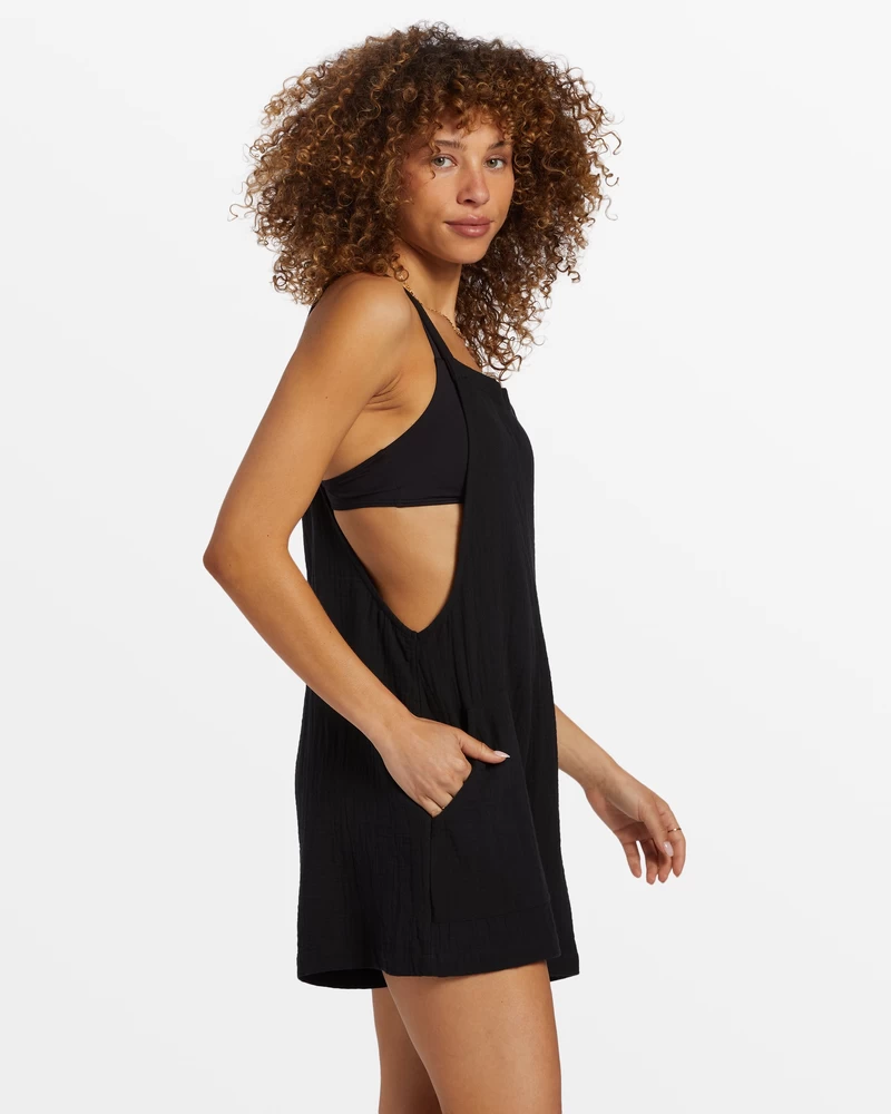 Billabong Beach Crush Romper - Black Sands