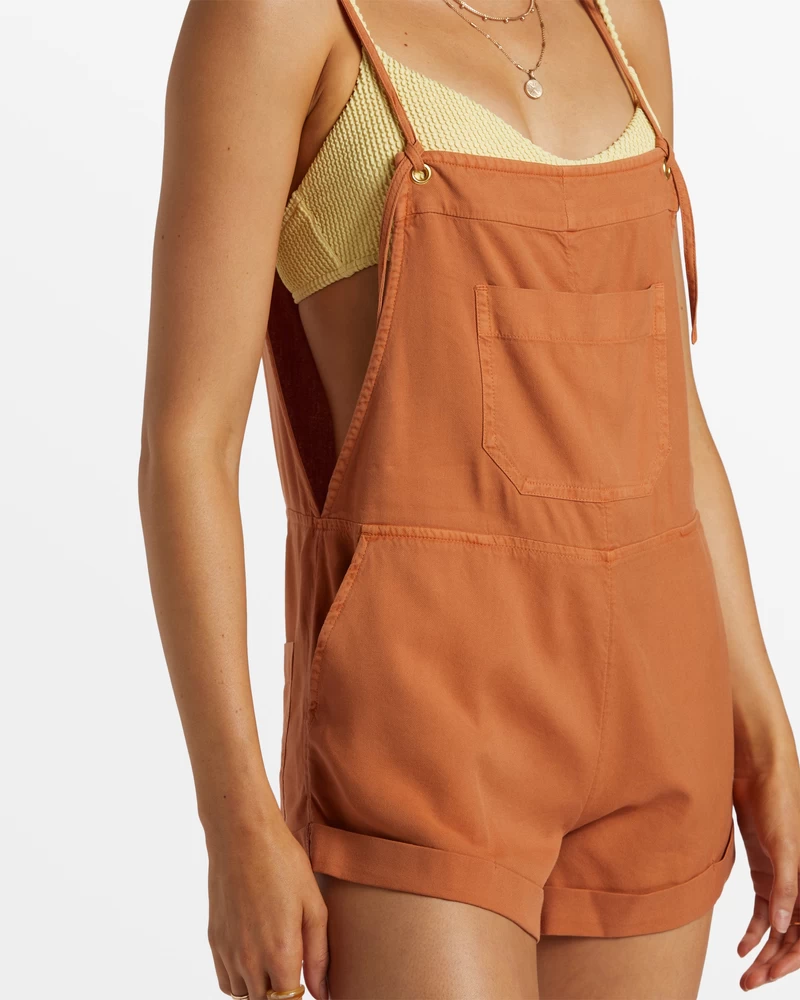 Billabong Villi Pursuit Romper - Toffee