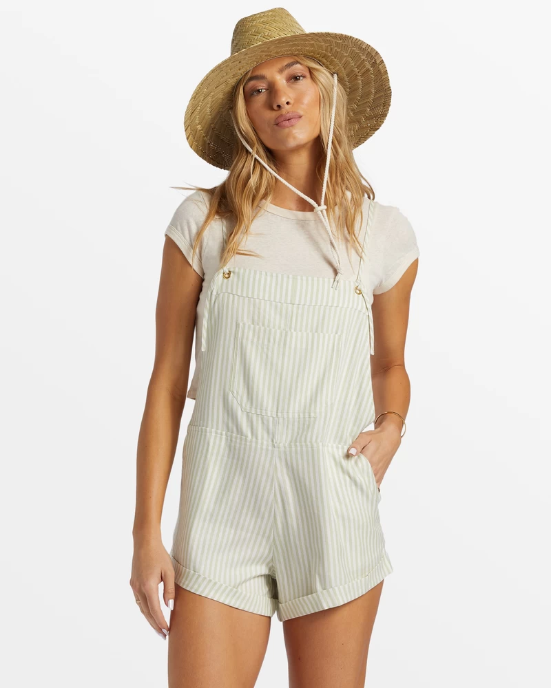 Billabong Wild Pursuit Romper - Kevyt Avokado