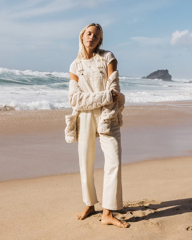 Džínový Overal Billabong Sand Canyon - Bílá Kšiltovka