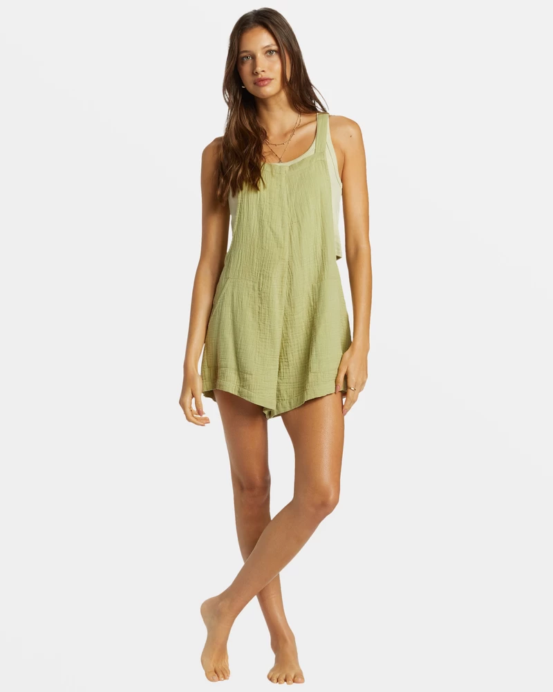 Billabong Beach Crush Shorts - Avocado